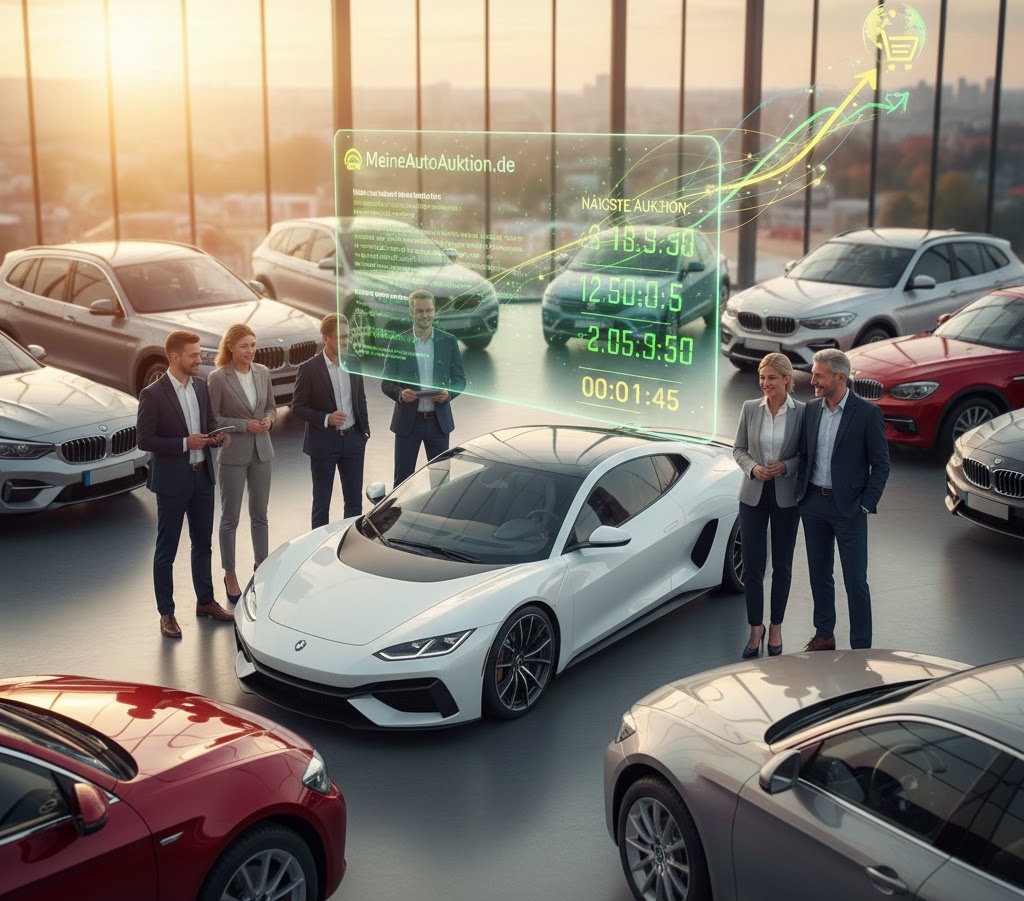 Autohaus-Verhandlung.